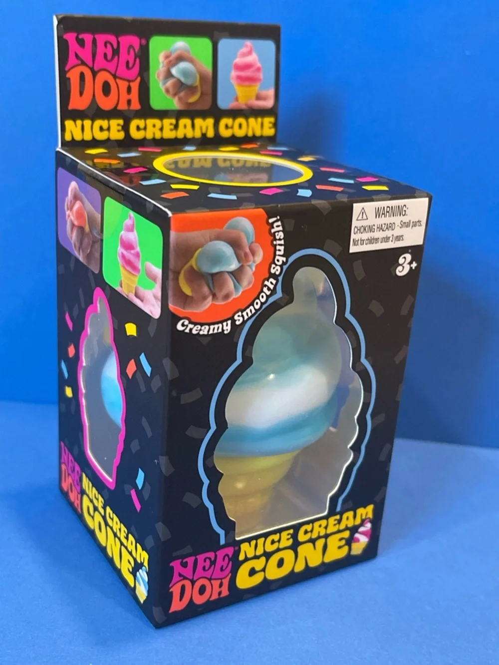 Needoh Nice Cream Cone - Blue VIRAL SQUISHY - Picture 2 of 6